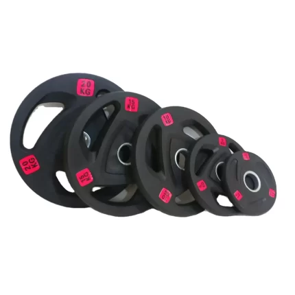 Disco Olímpico de Caucho Modelo Diamante